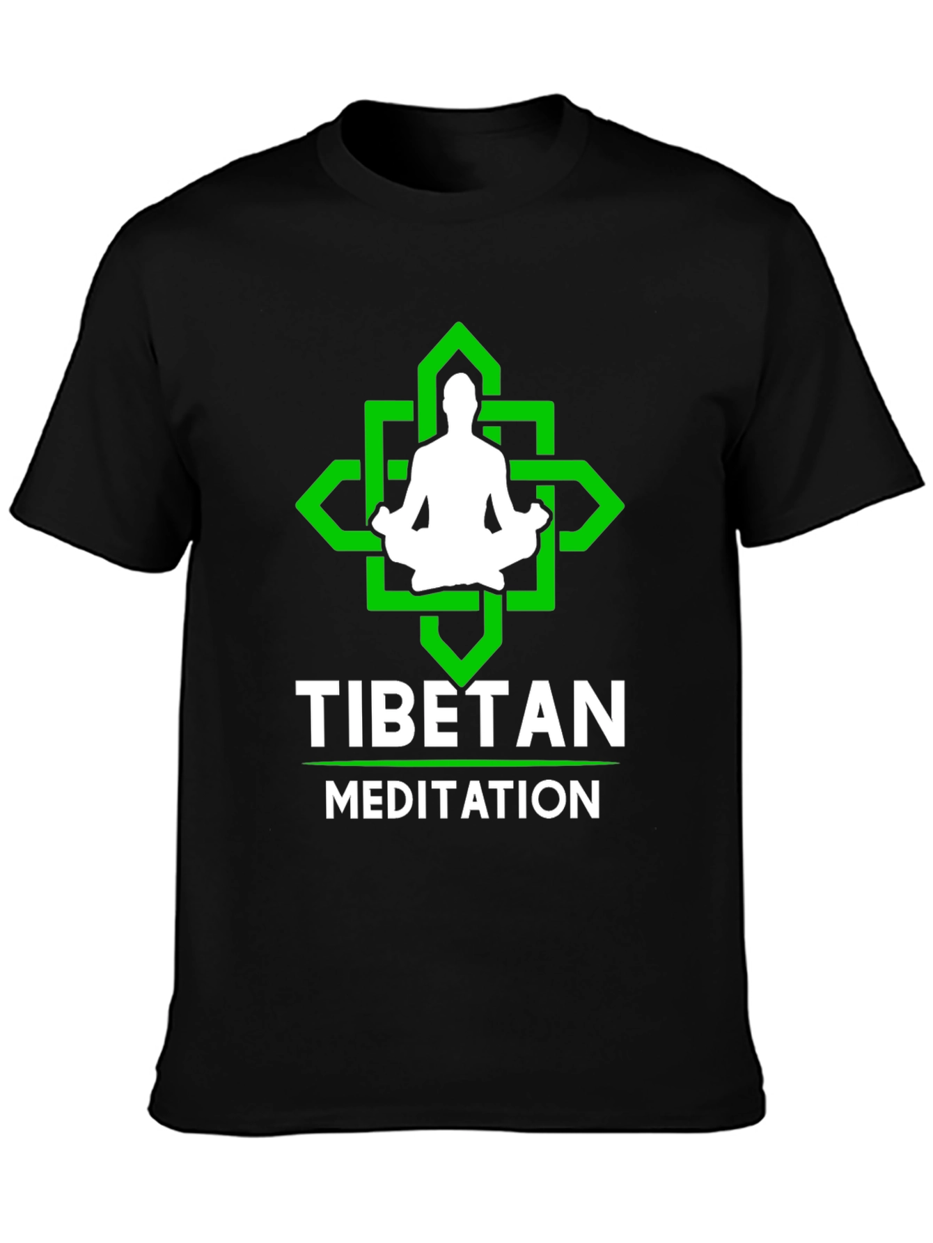 Tibetan Meditation T-Shirt: Relax & Find Inner Peace