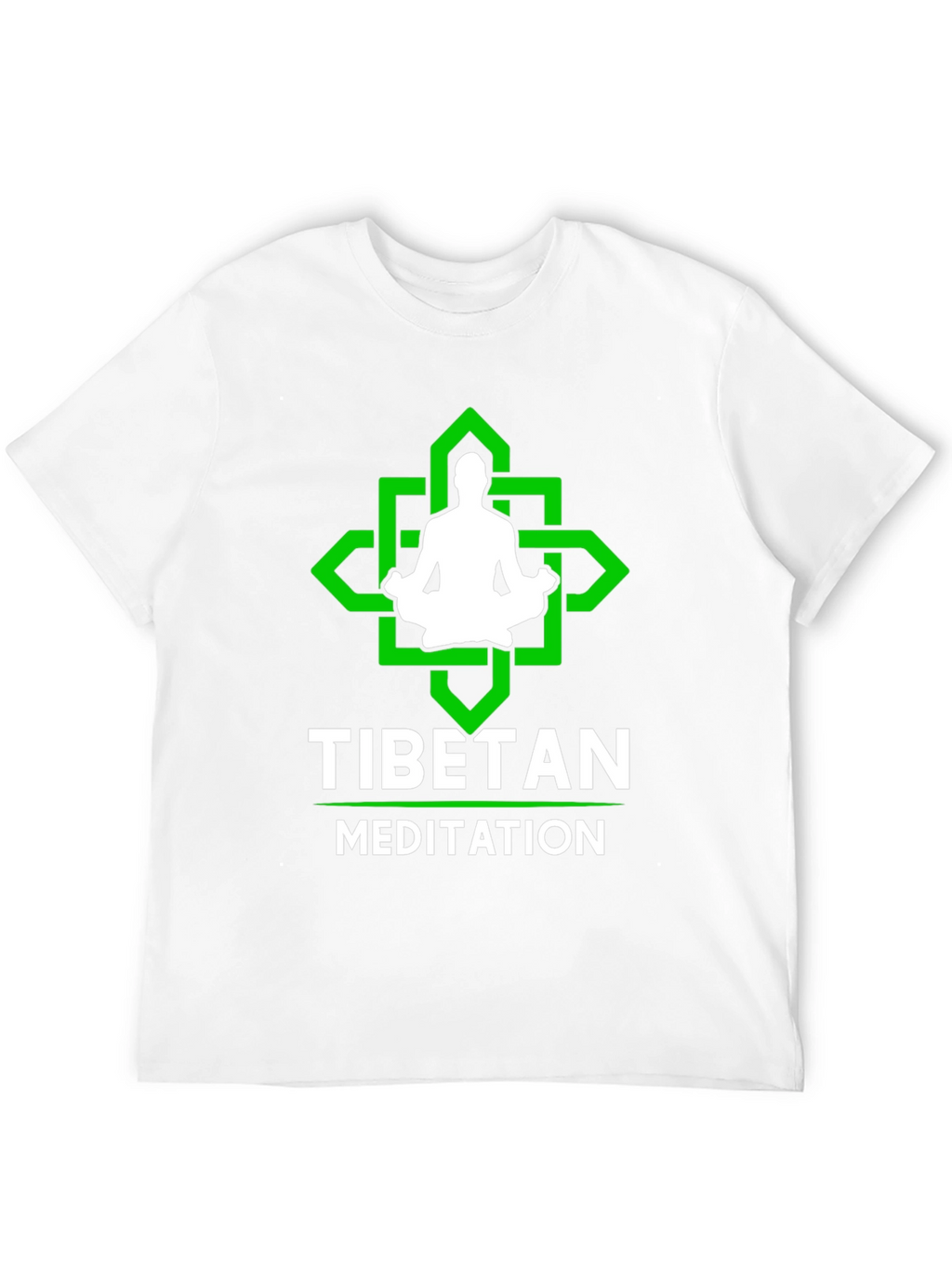 Tibetan Meditation T-Shirt: Relax & Find Inner Peace