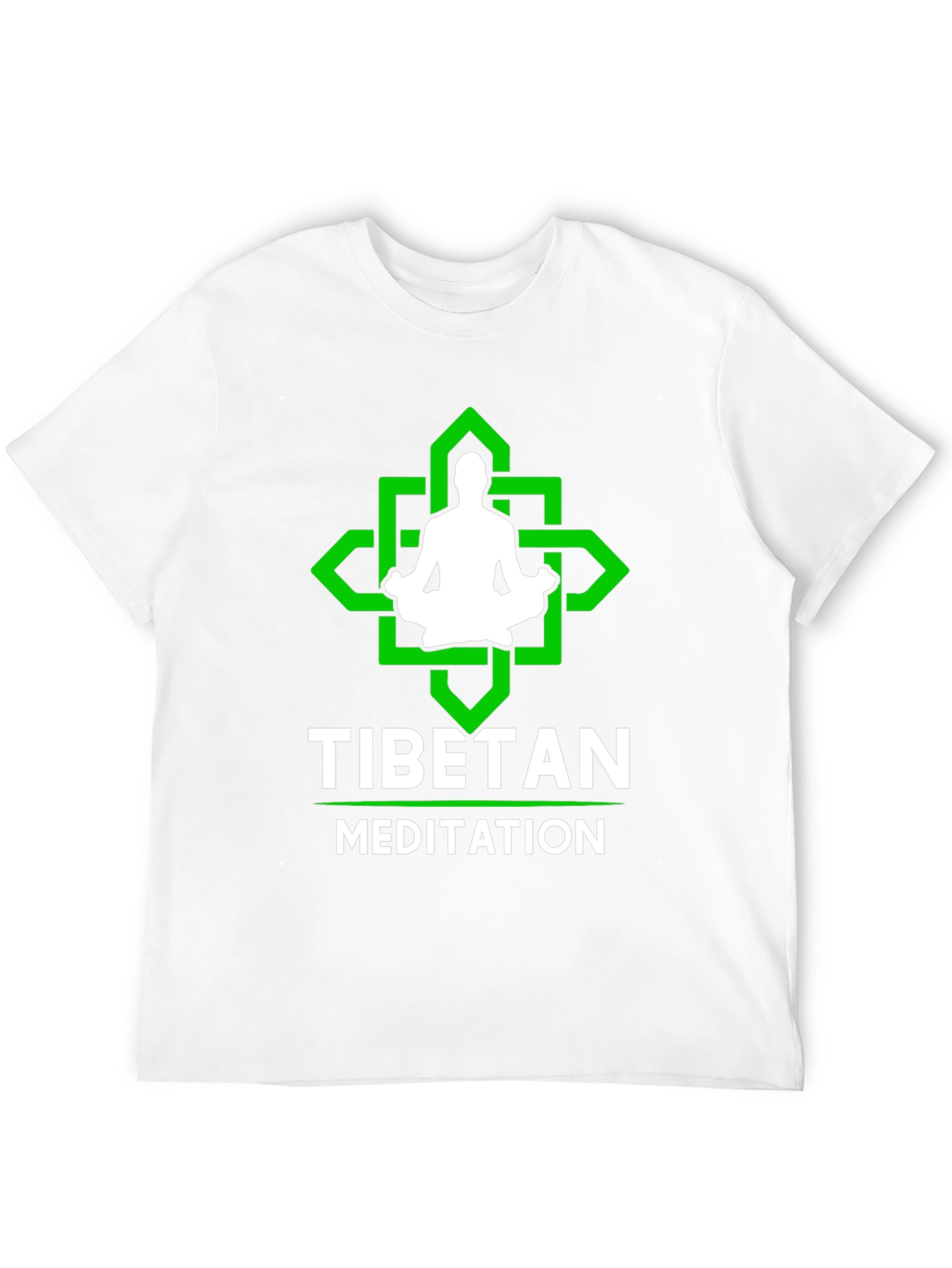 Tibetan Meditation T-Shirt: Relax & Find Inner Peace