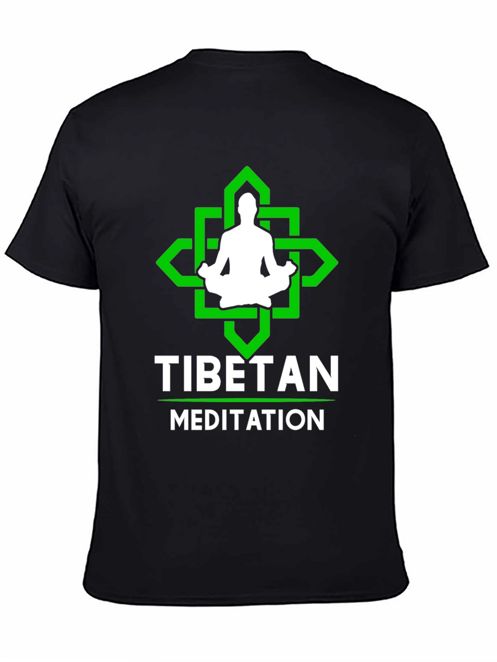 Tibetan Meditation T-Shirt: Relax & Find Inner Peace