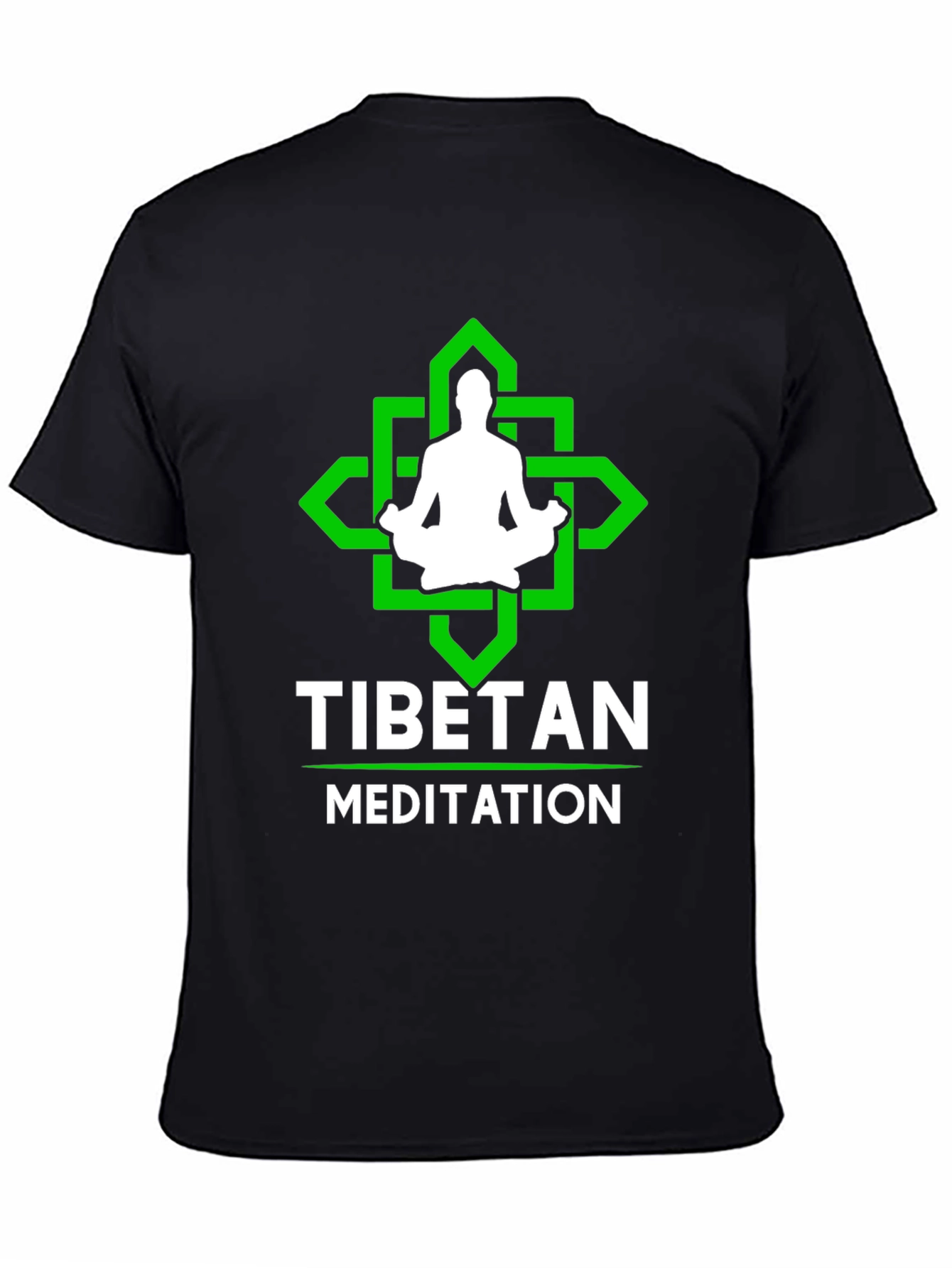 Tibetan Meditation T-Shirt: Relax & Find Inner Peace