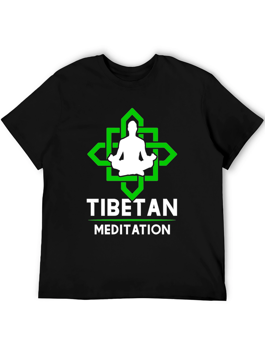 Tibetan Meditation T-Shirt: Relax & Find Inner Peace