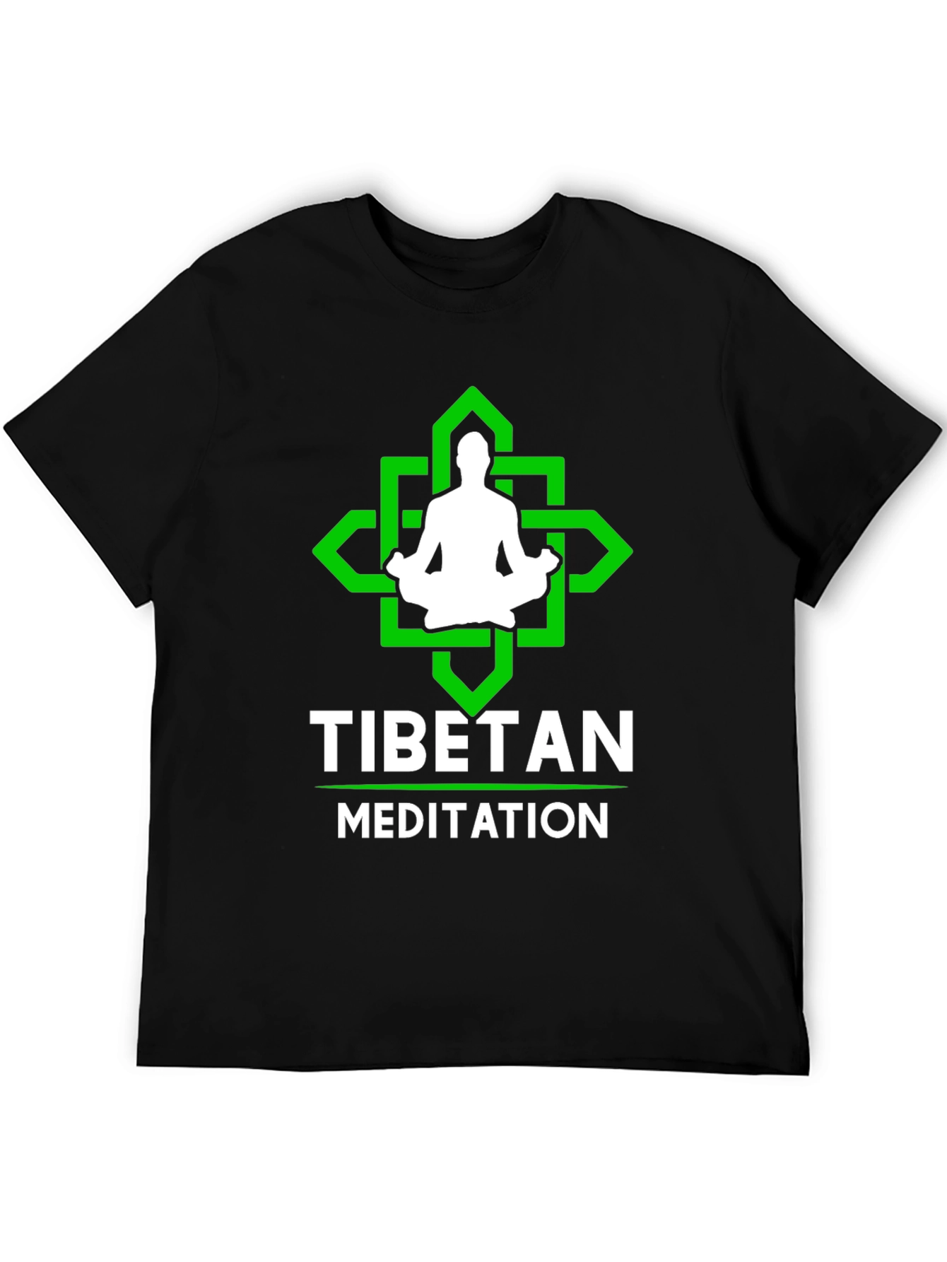 Tibetan Meditation T-Shirt: Relax & Find Inner Peace