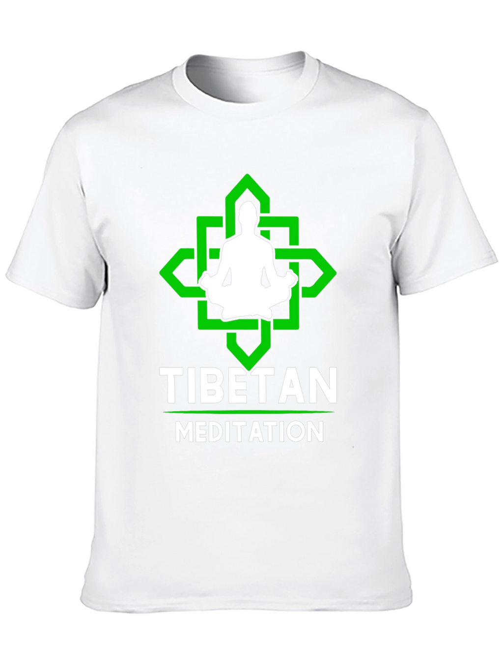 Tibetan Meditation T-Shirt: Relax & Find Inner Peace