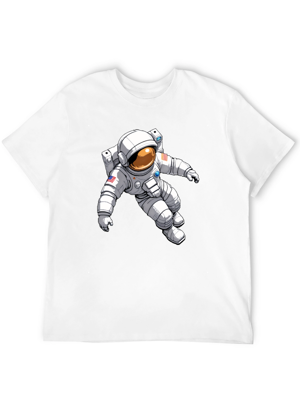Astronaut Graphic Tee - Stylish Space Adventure