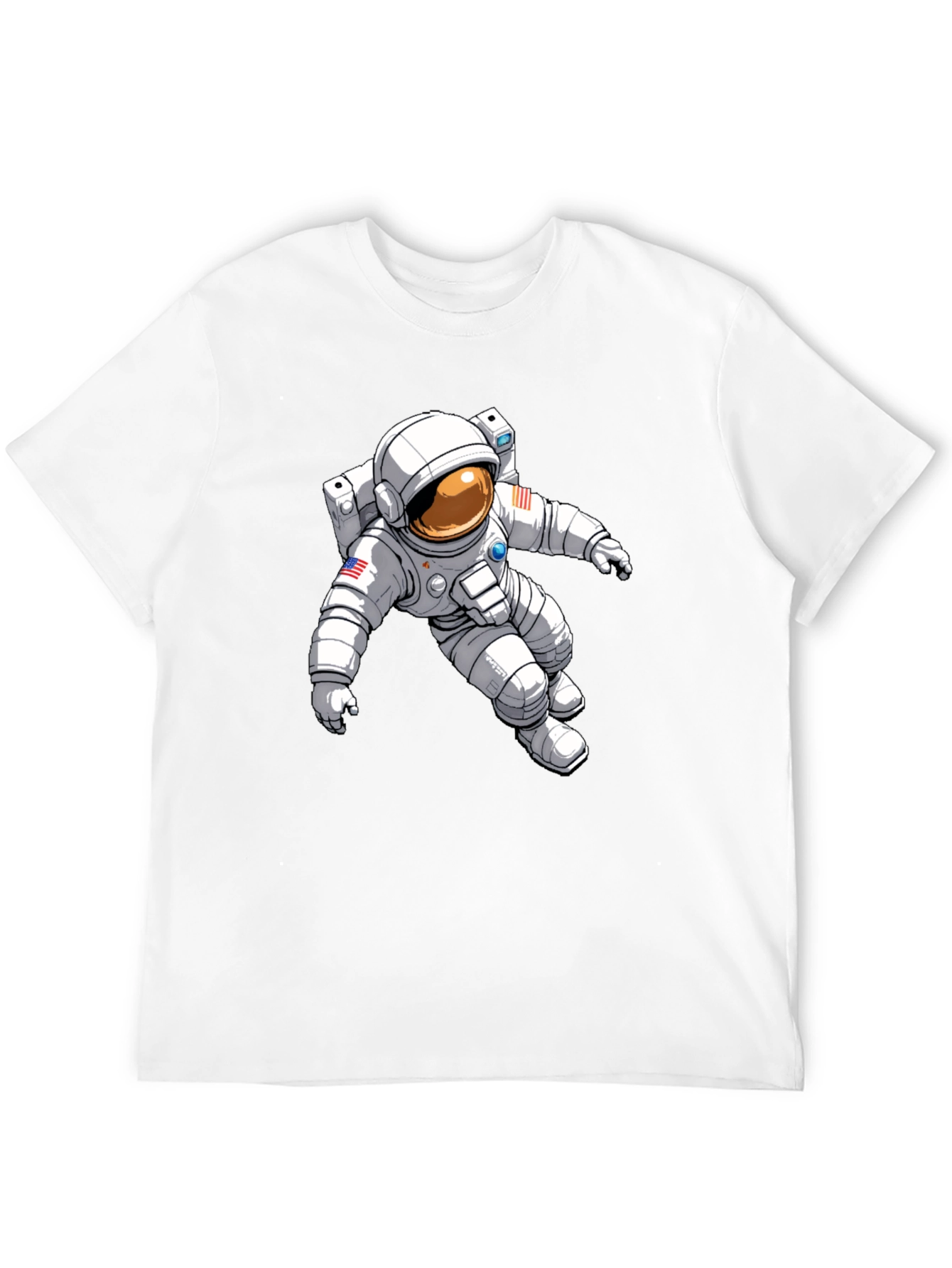 Astronaut Graphic Tee - Stylish Space Adventure