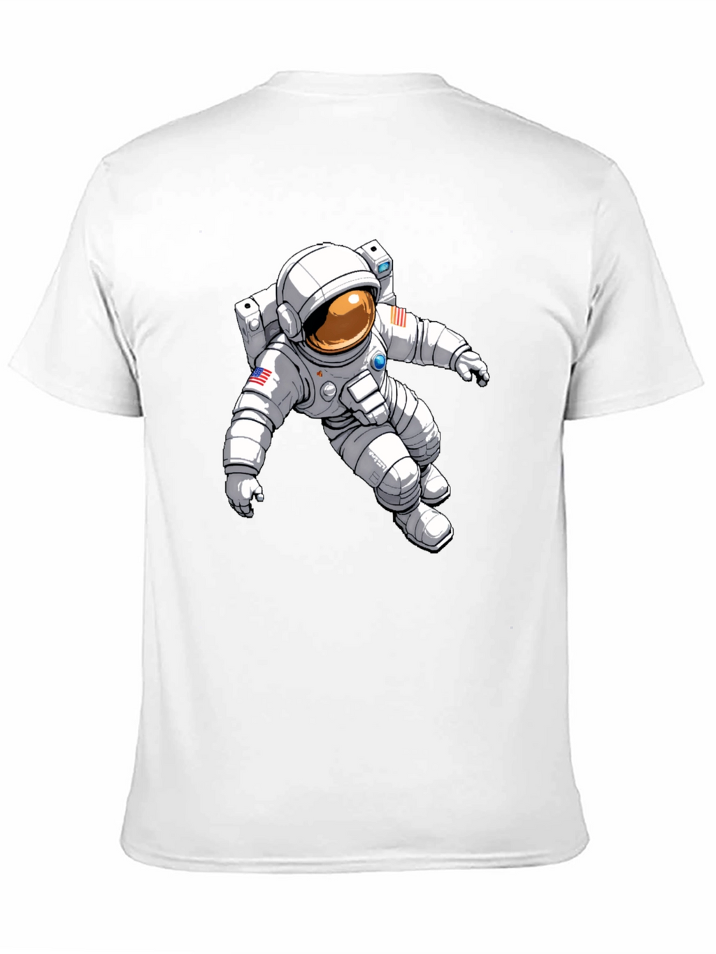 Astronaut Graphic Tee - Stylish Space Adventure