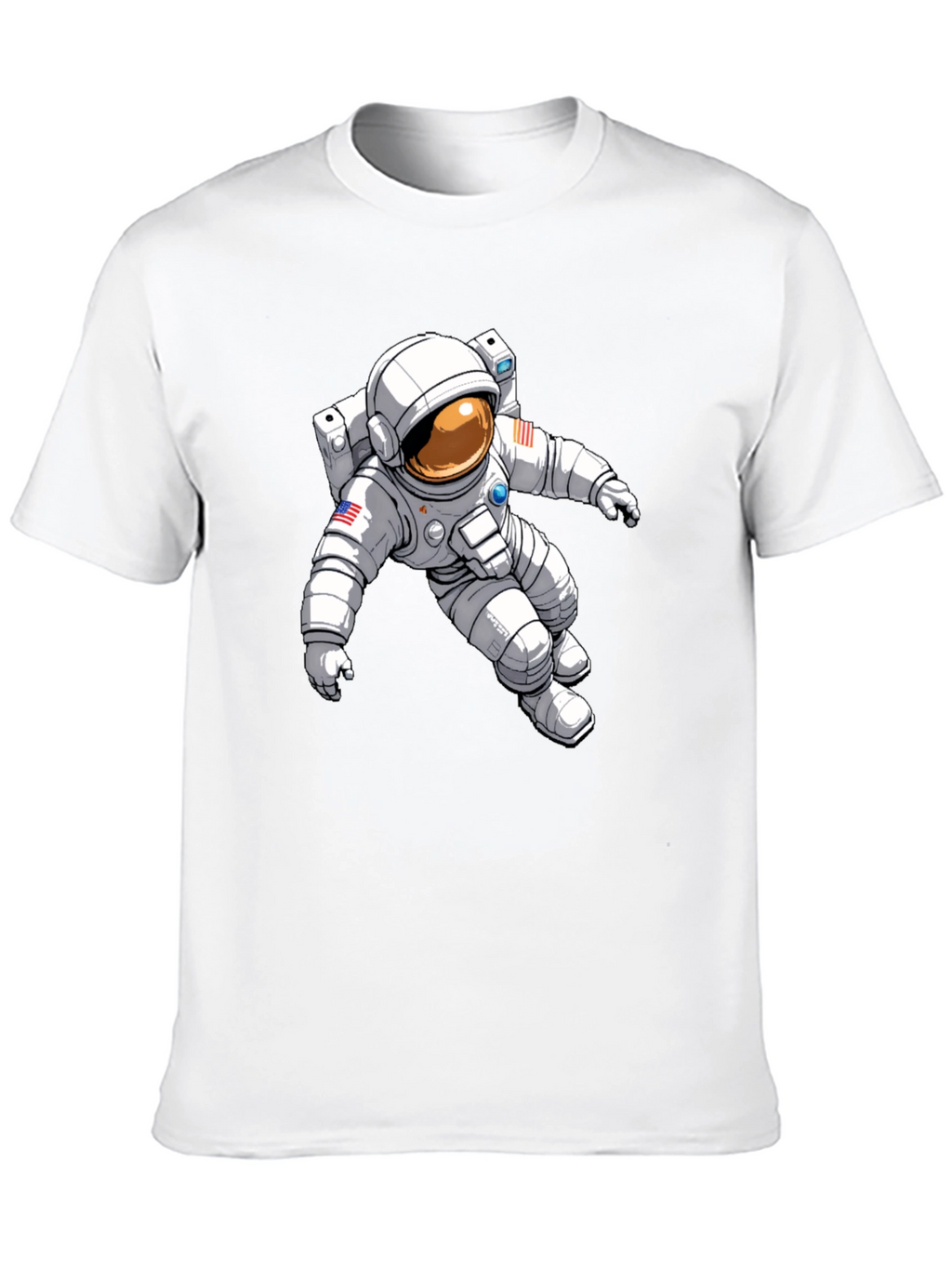 Astronaut Graphic Tee - Stylish Space Adventure