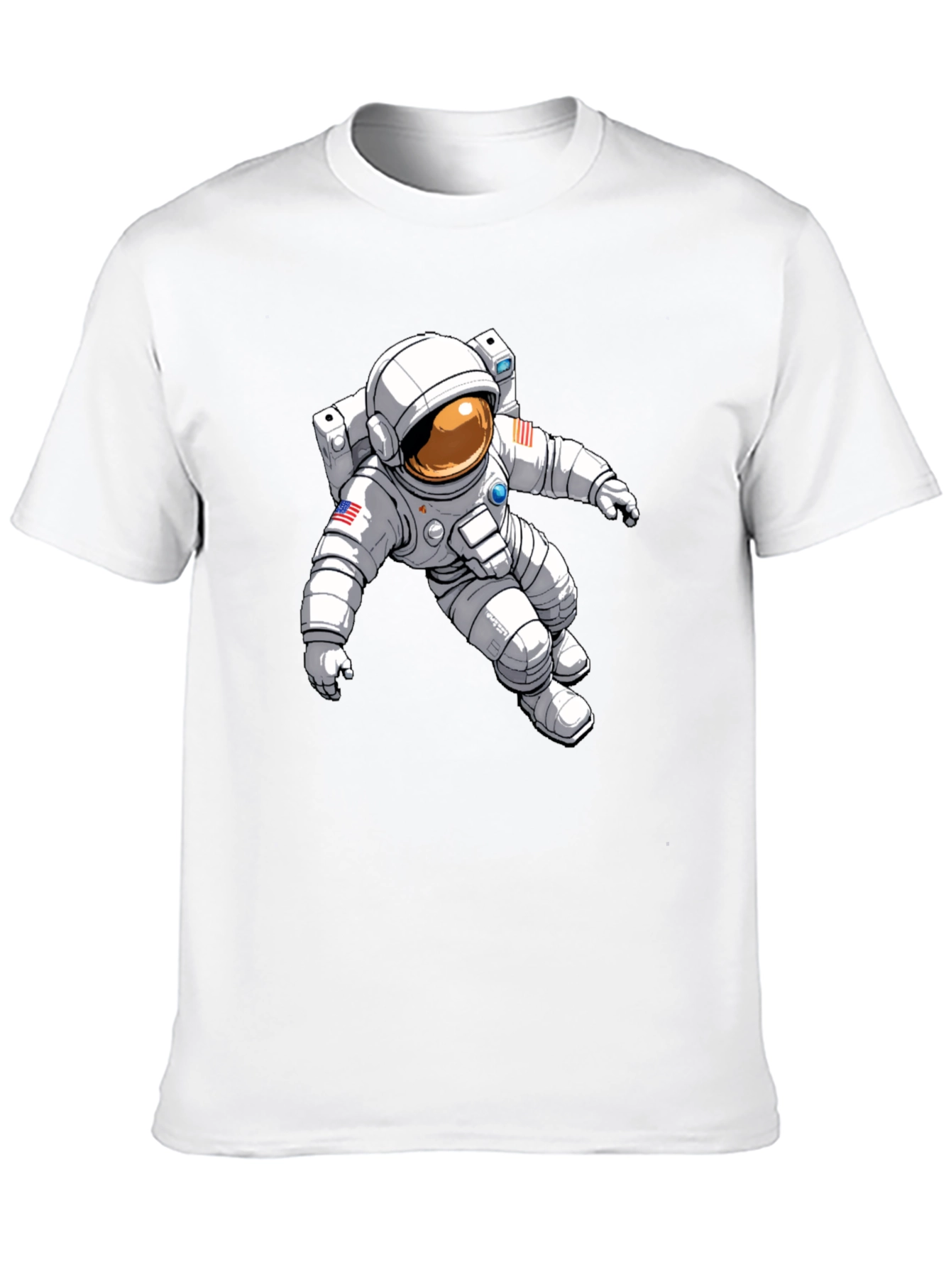 Astronaut Graphic Tee - Stylish Space Adventure
