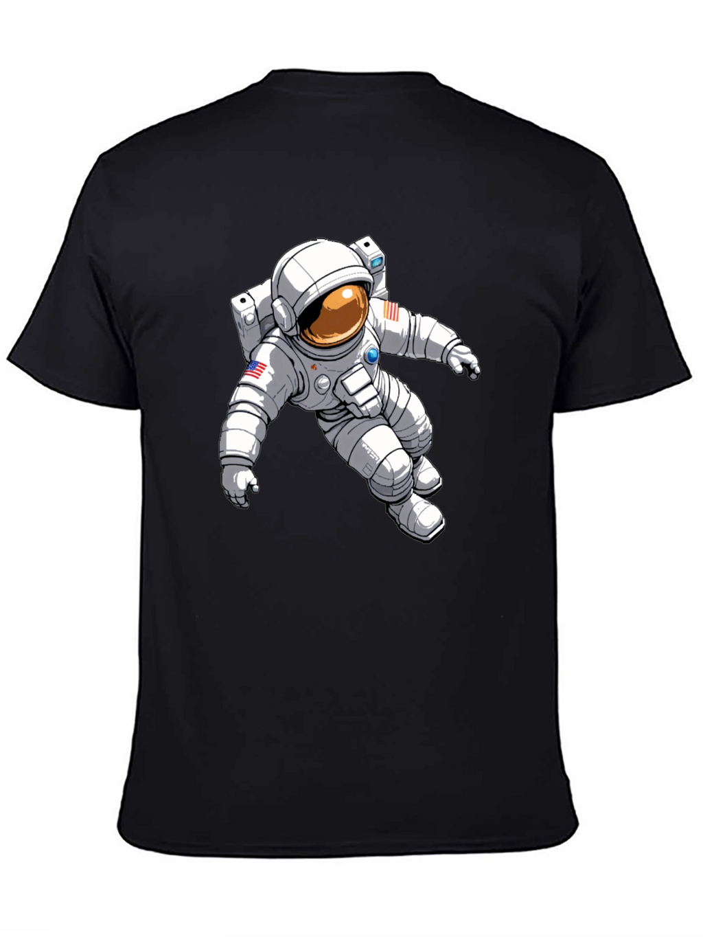 Astronaut Graphic Tee - Stylish Space Adventure