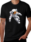 Astronaut Graphic Tee - Stylish Space Adventure