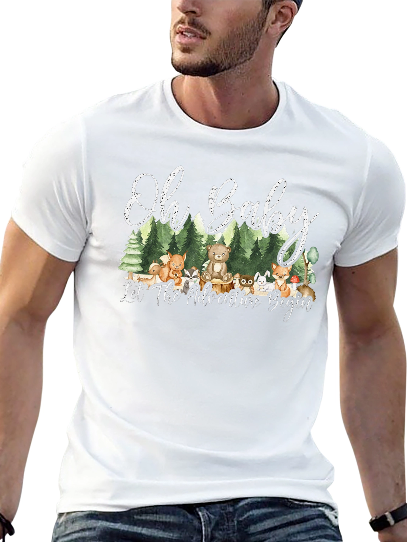 Oh Baby! Adventure Begins Graphic Tee