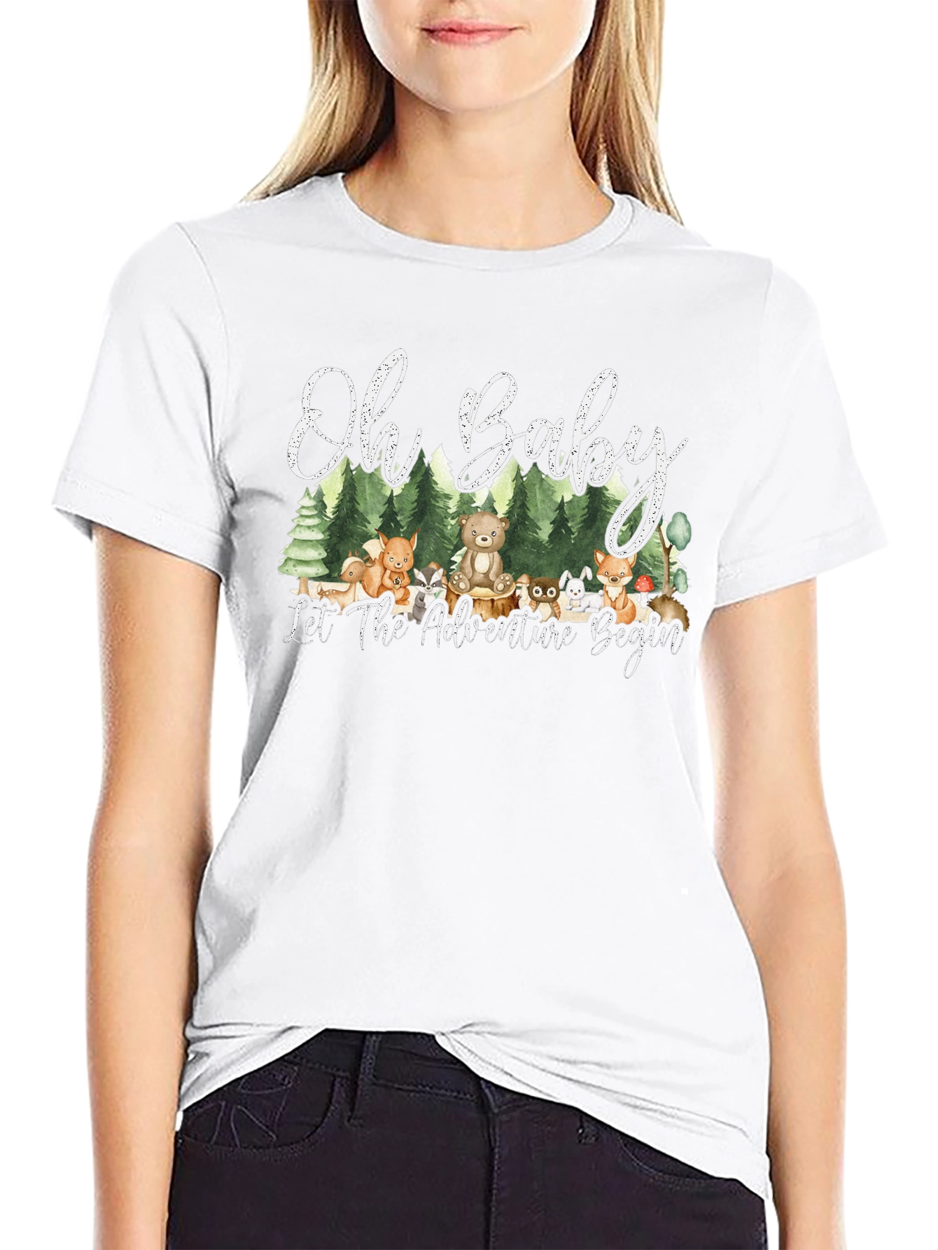 Oh Baby! Adventure Begins Graphic Tee