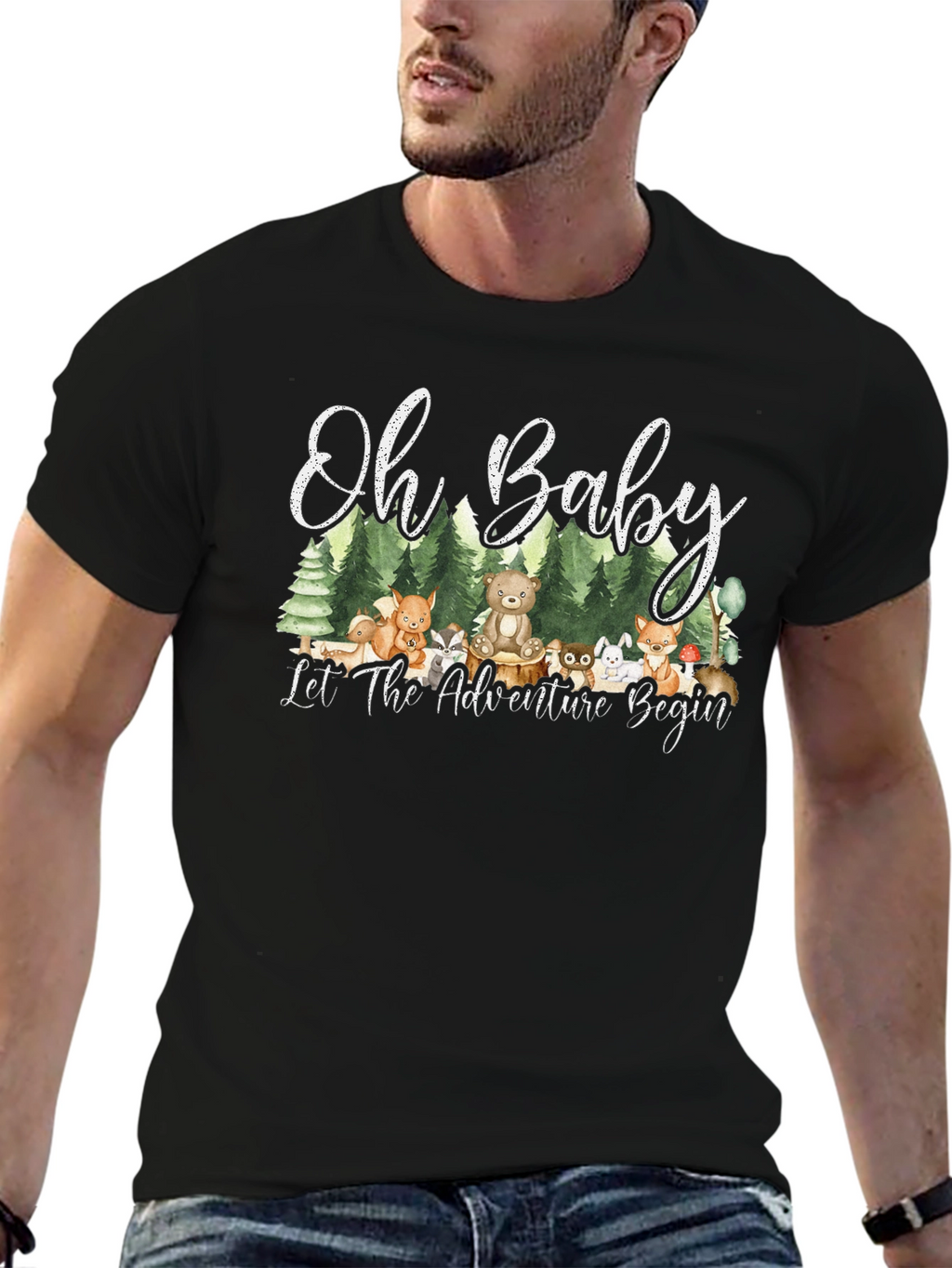Oh Baby! Adventure Begins Graphic Tee