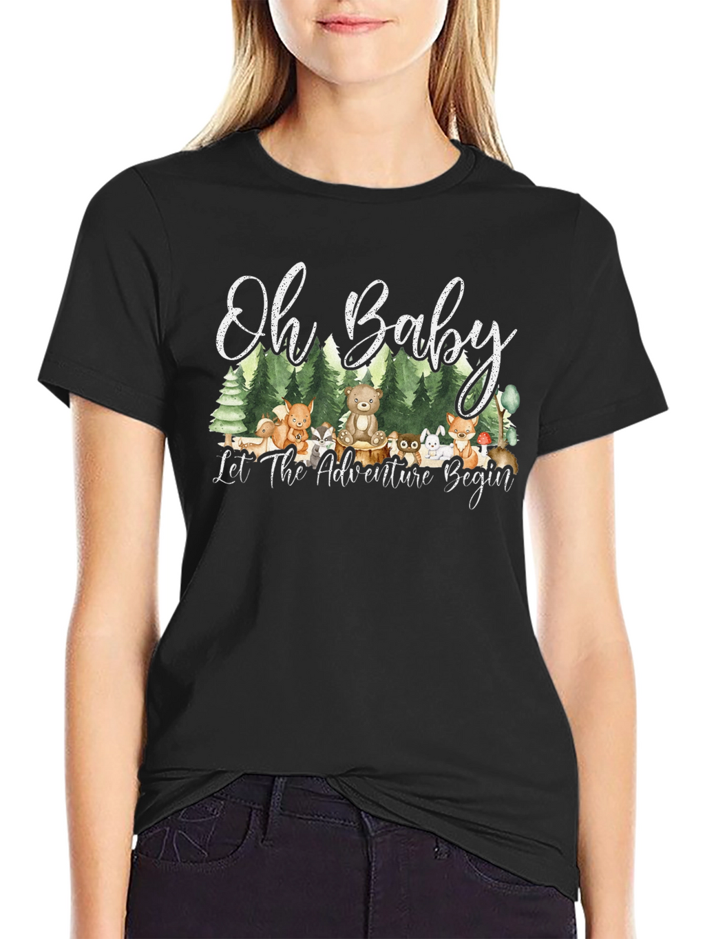 Oh Baby! Adventure Begins Graphic Tee