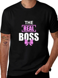 The Real Boss T-Shirt with Bow