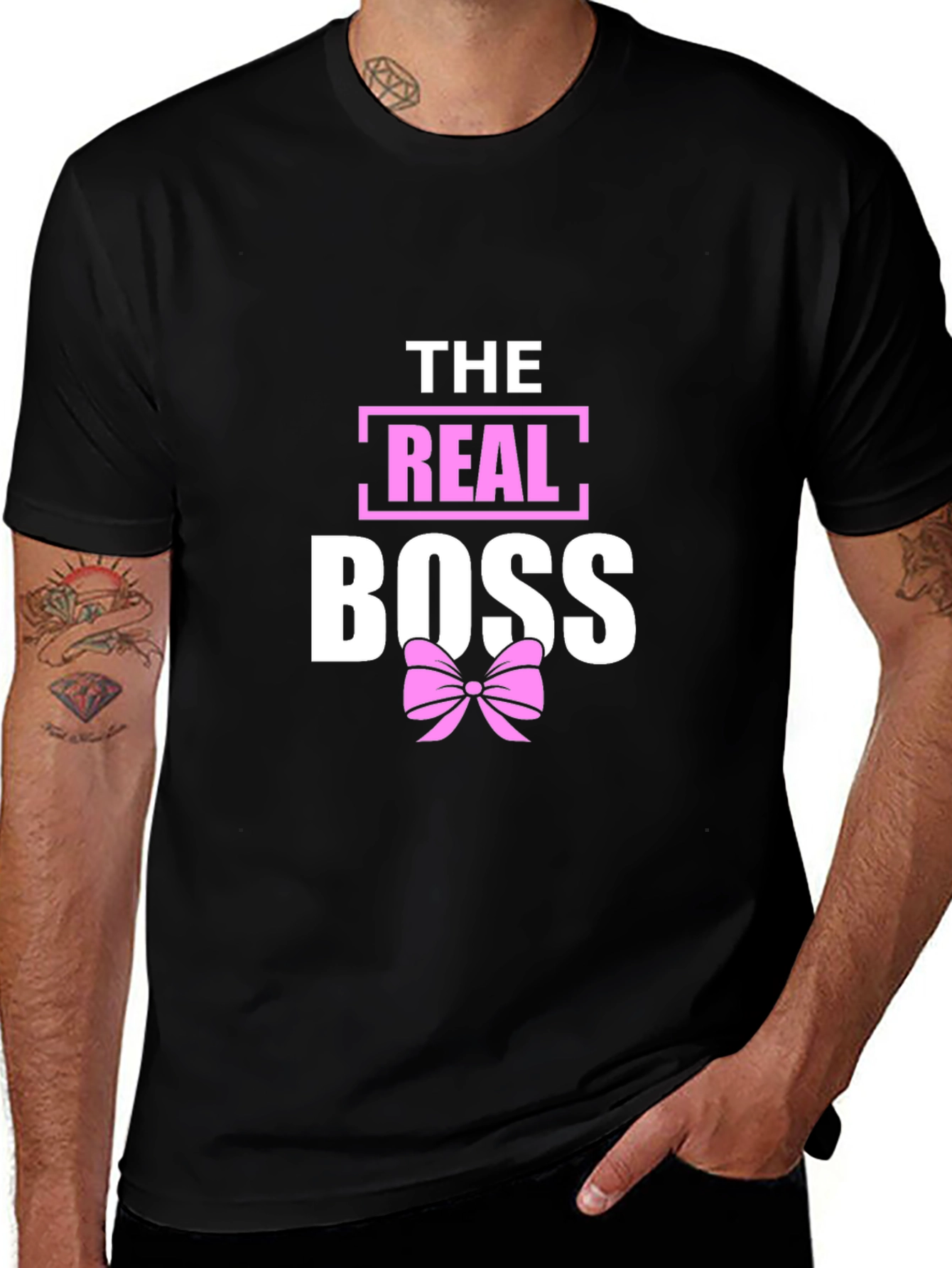 The Real Boss T-Shirt with Bow