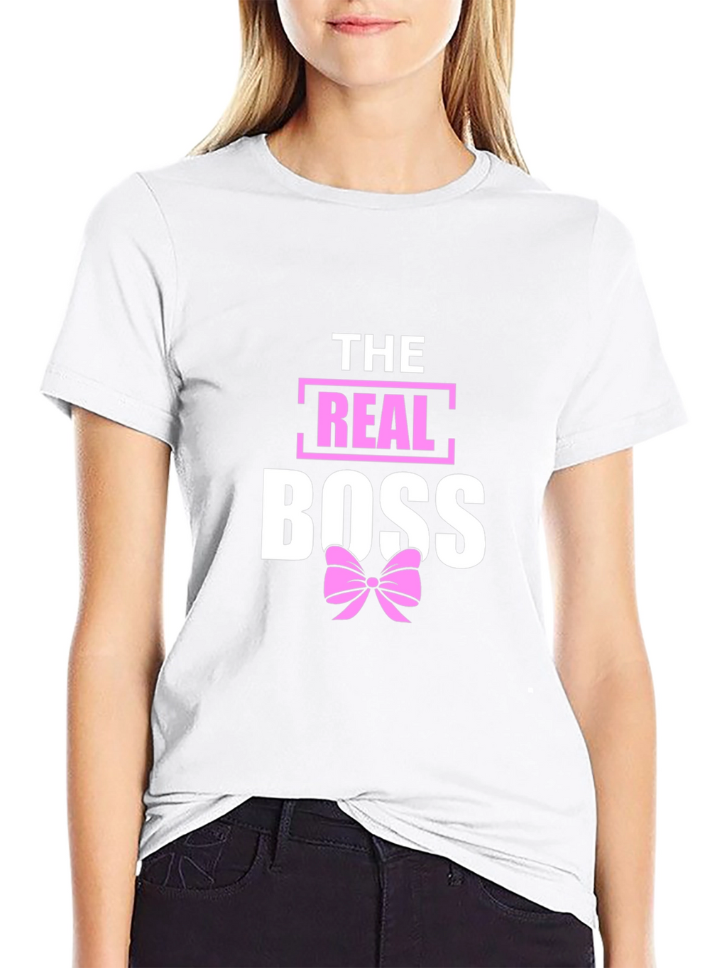 The Real Boss T-Shirt with Bow