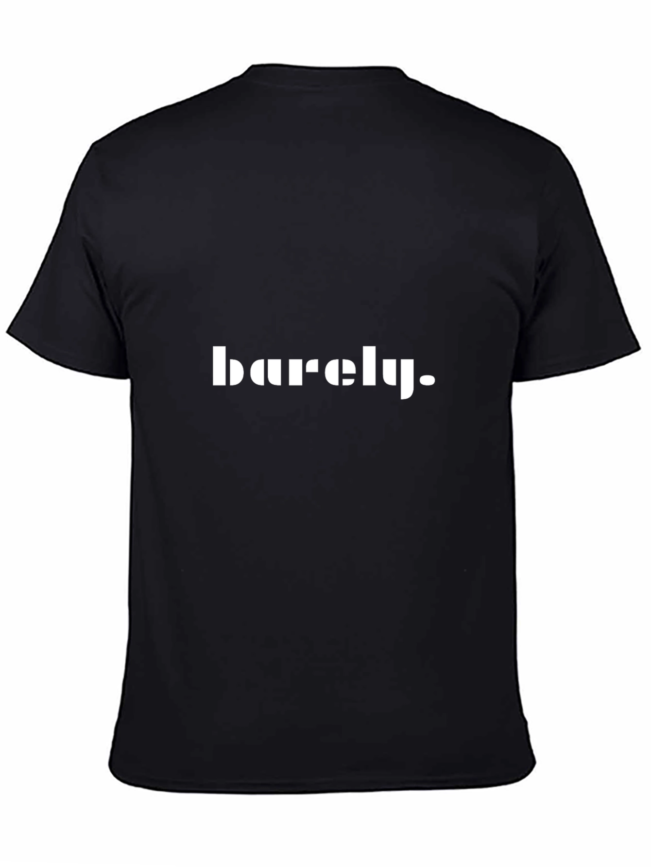 Barely Graphic Tee - Casual Comfort