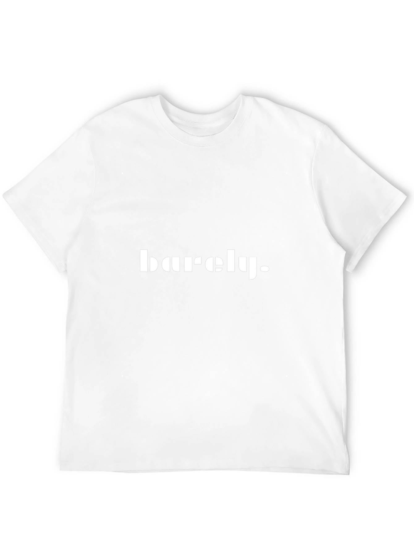Barely Graphic Tee - Casual Comfort