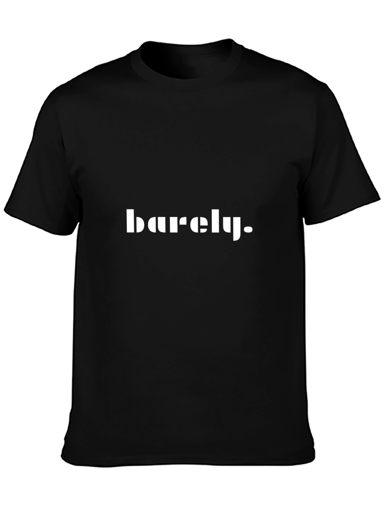 Barely Graphic Tee - Casual Comfort