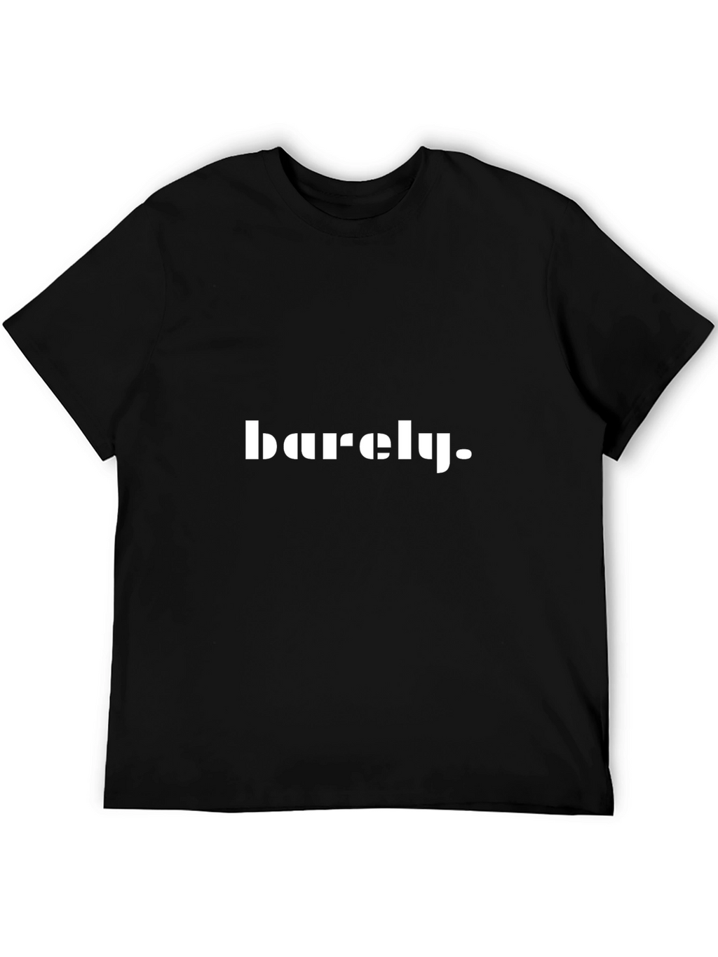 Barely Graphic Tee - Casual Comfort