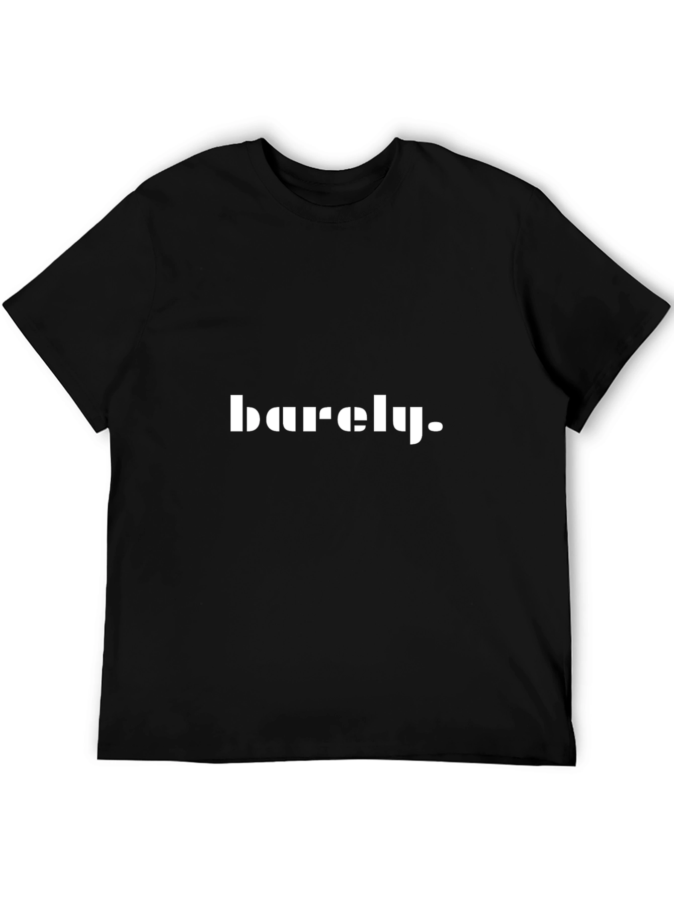 Barely Graphic Tee - Casual Comfort