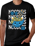 Kawaii Ramen Bowl T-Shirt - Noodle Lover Tee