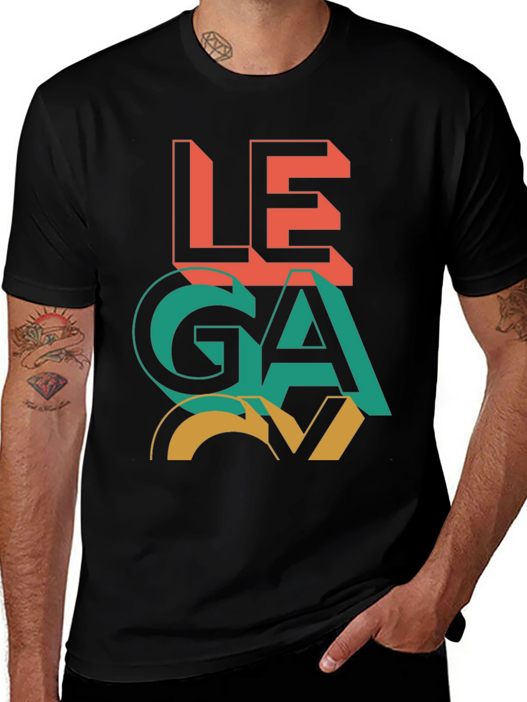 Legacy Graphic Tee - Bold Statement Shirt