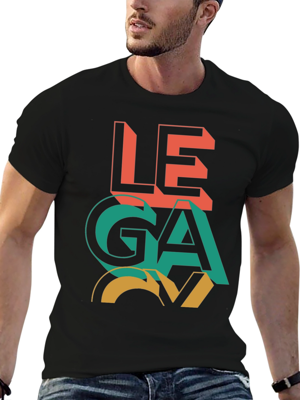 Legacy Graphic Tee - Bold Statement Shirt