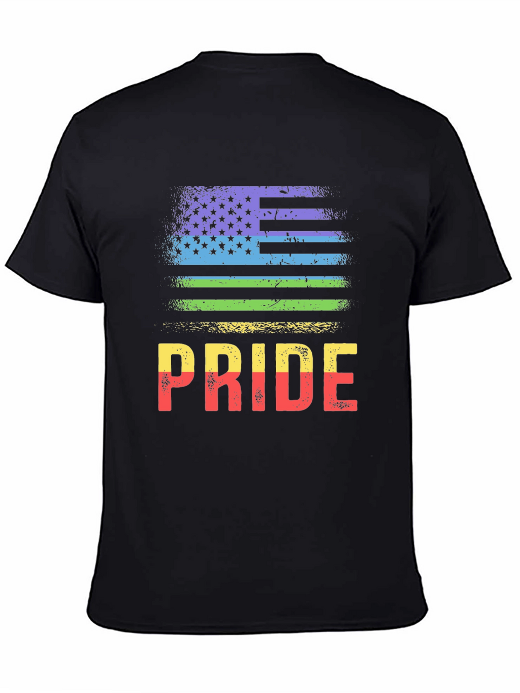 Pride Flag T-Shirt - LGBTQ+ Rainbow Tee