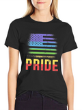 Pride Flag T-Shirt - LGBTQ+ Rainbow Tee