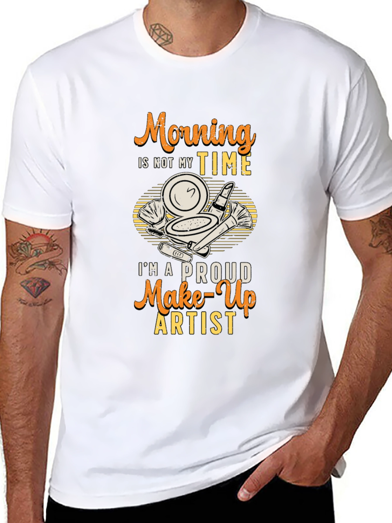 Morning Not My Time Makeup Artist T-Shirt