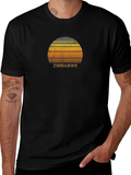 Zimbabwe Sunset Graphic T-Shirt