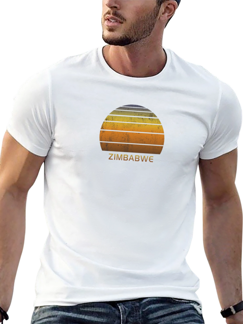 Zimbabwe Sunset Graphic T-Shirt
