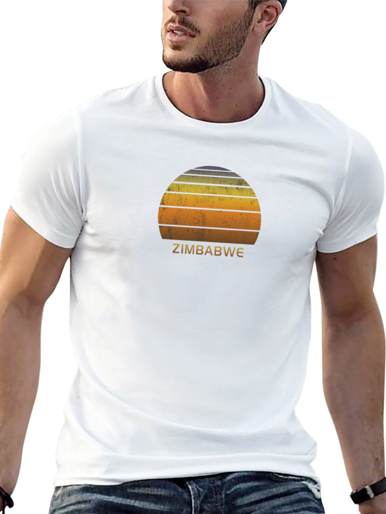Zimbabwe Sunset Graphic T-Shirt