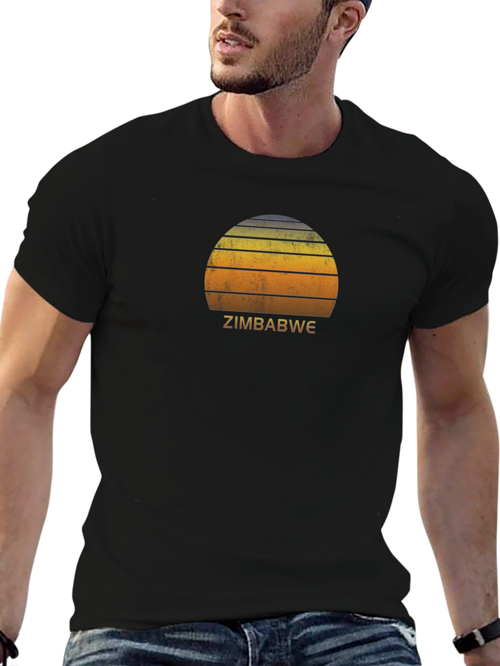 Zimbabwe Sunset Graphic T-Shirt