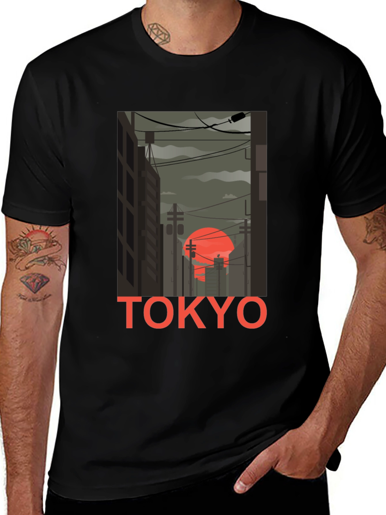 Tokyo Sunset T-Shirt: Urban Style