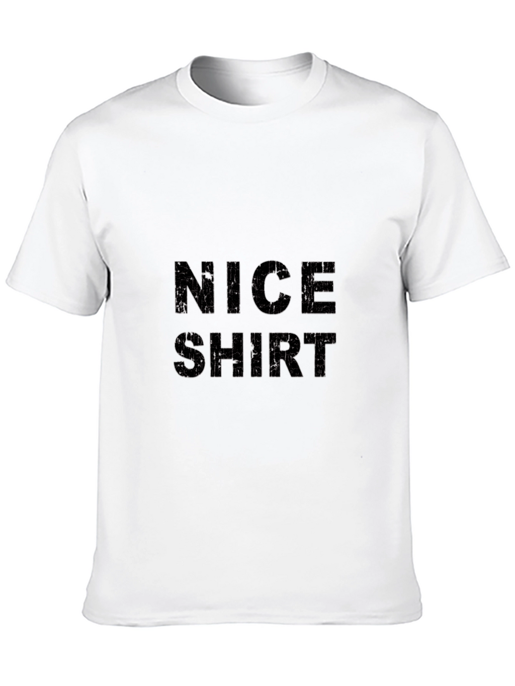 Nice Shirt Black Graphic Tee