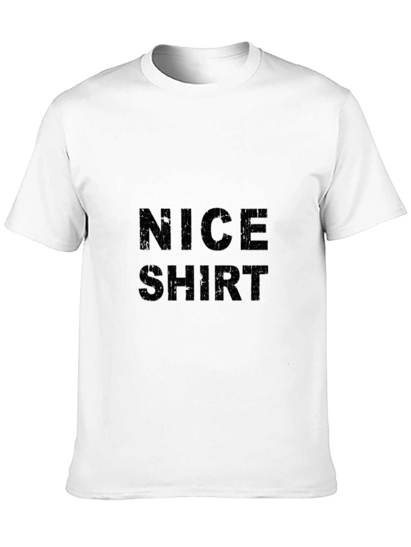 Nice Shirt Black Graphic Tee