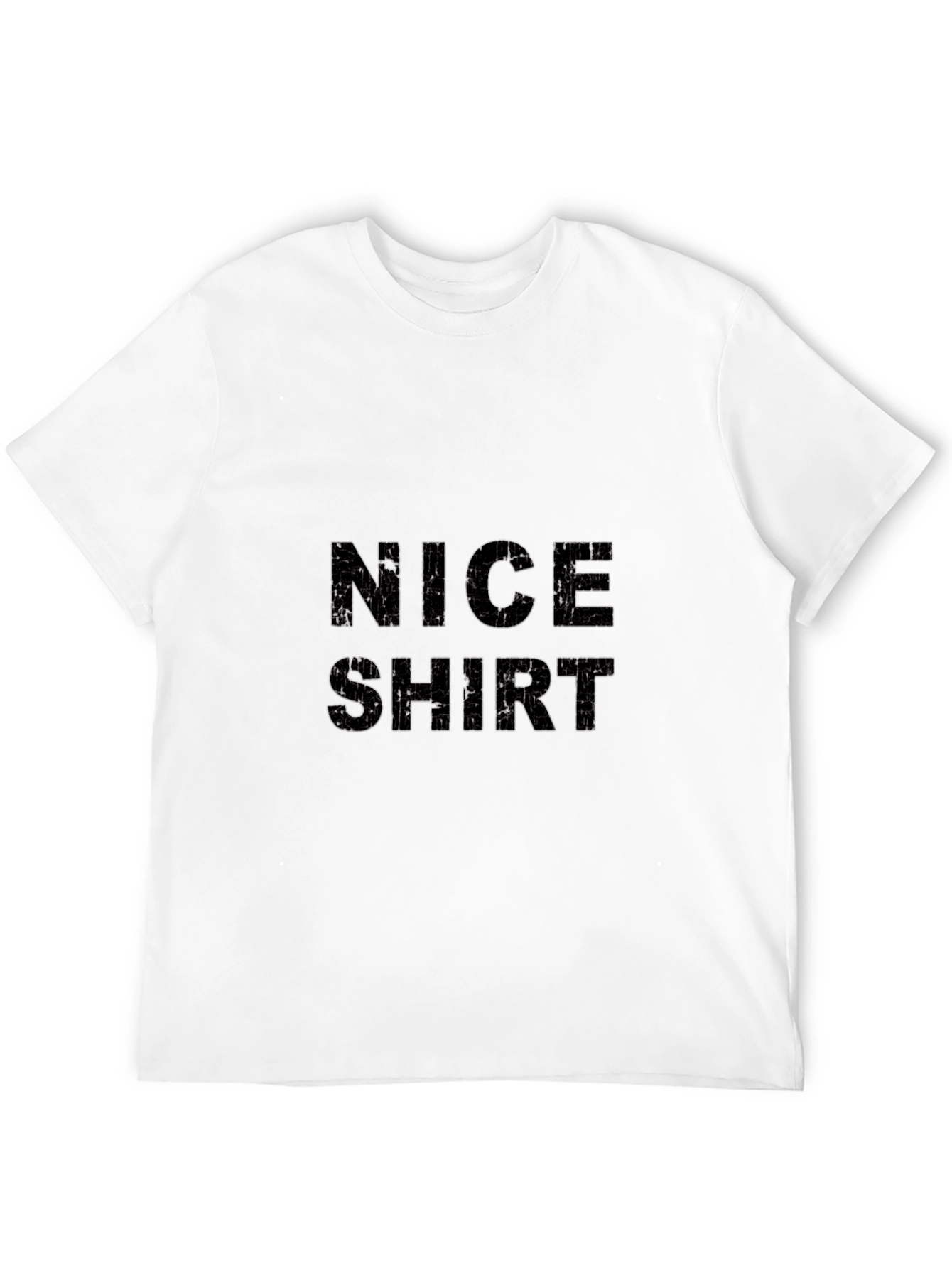 Nice Shirt Black Graphic Tee