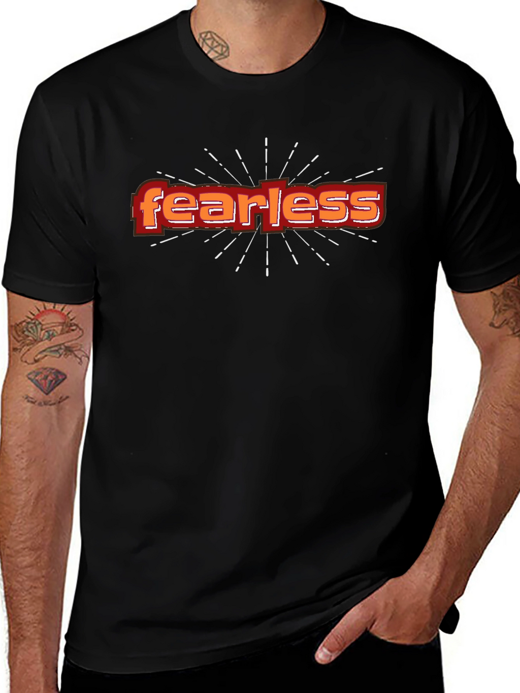Fearless Graphic Tee - Bold Statement Shirt