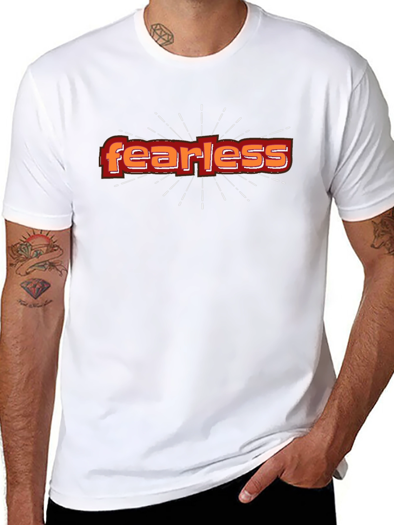 Fearless Graphic Tee - Bold Statement Shirt