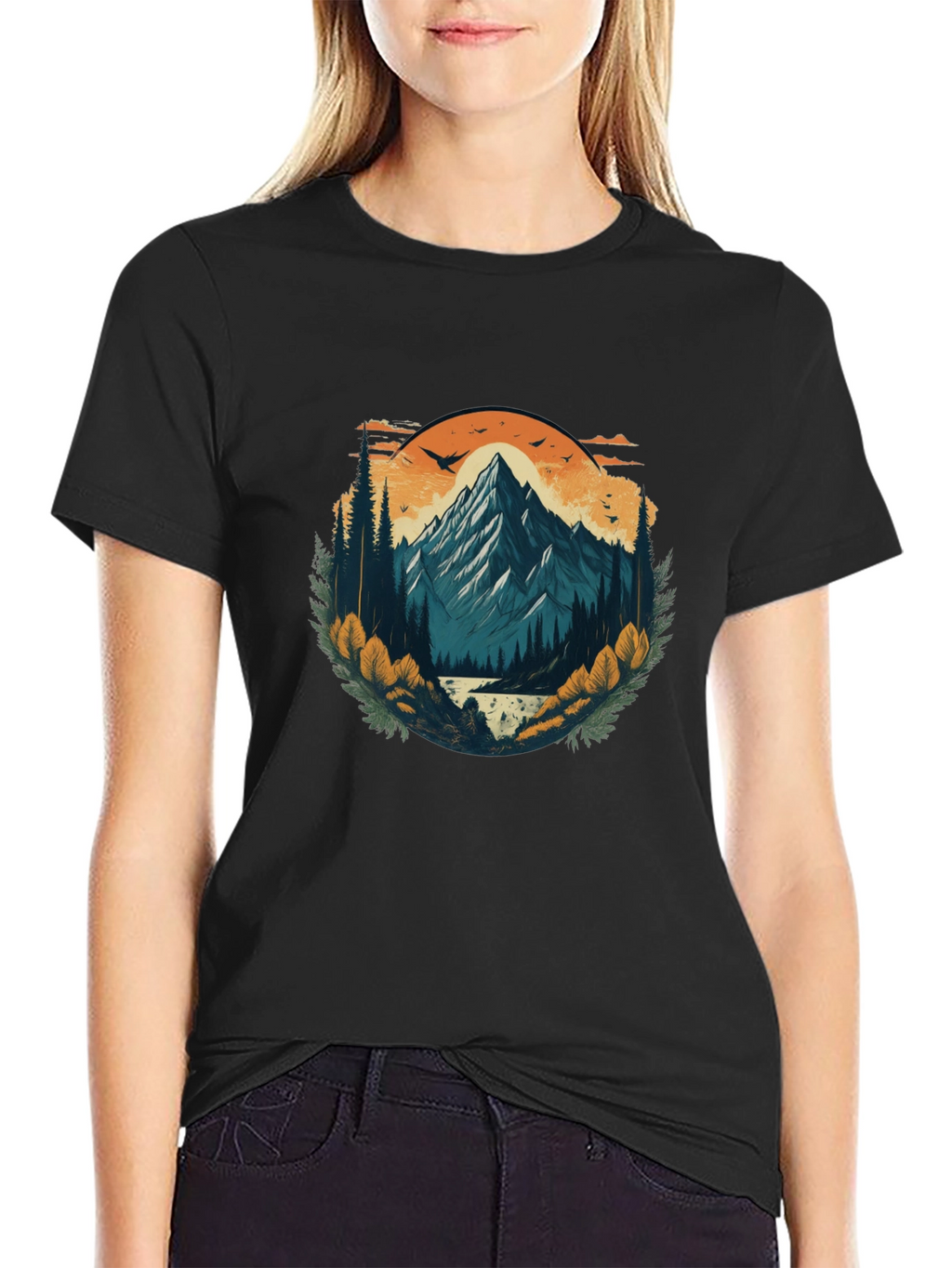 Mountain Graphic Tee - Adventure Awaits!