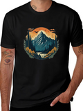 Mountain Graphic Tee - Adventure Awaits!