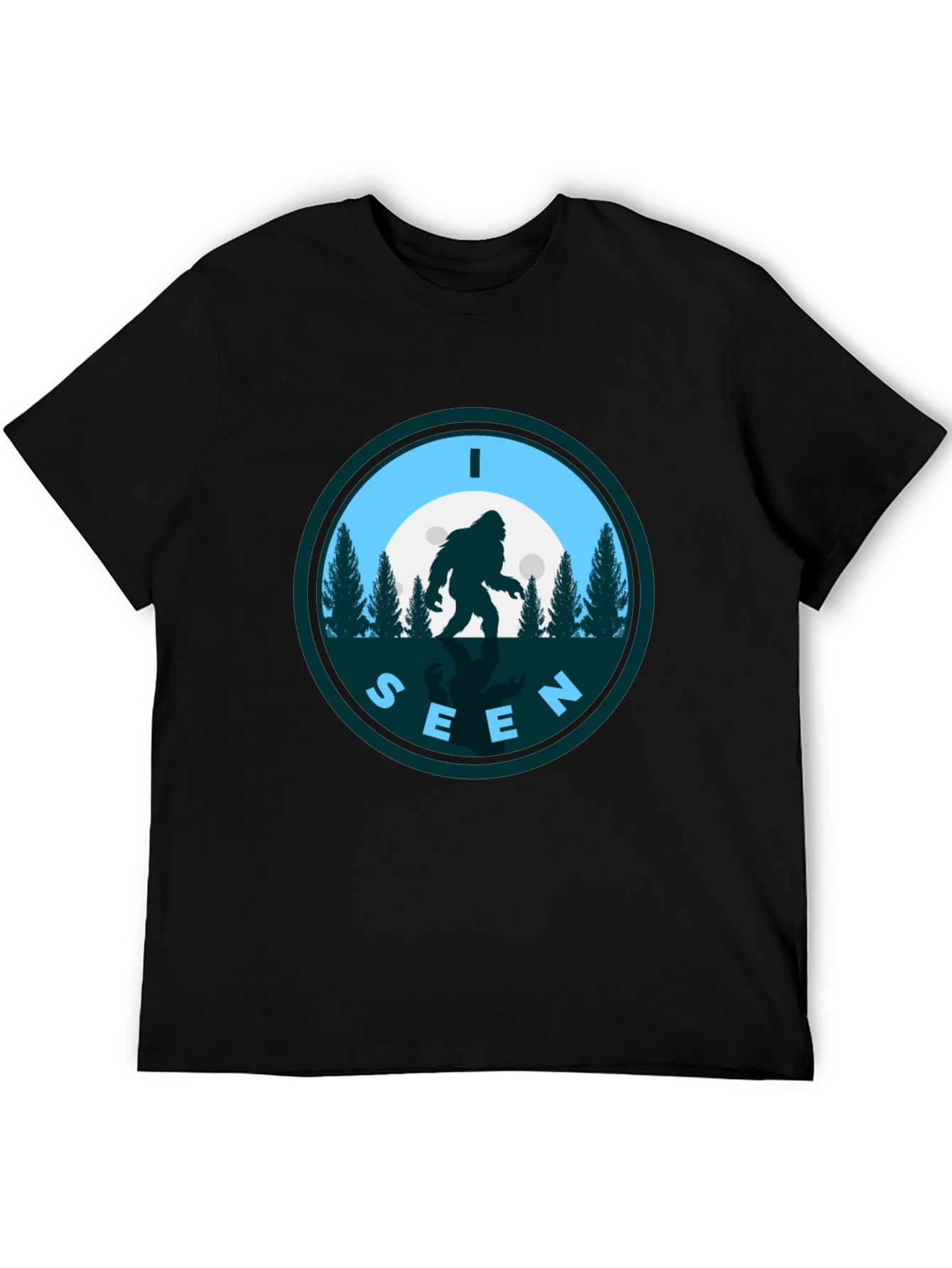 I SEEN BIGFOOT T-Shirt - Cryptid Humor Tee