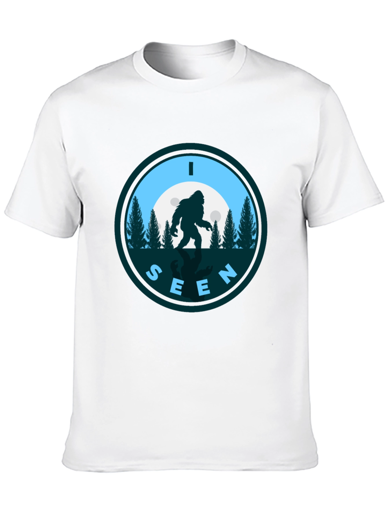 I SEEN BIGFOOT T-Shirt - Cryptid Humor Tee