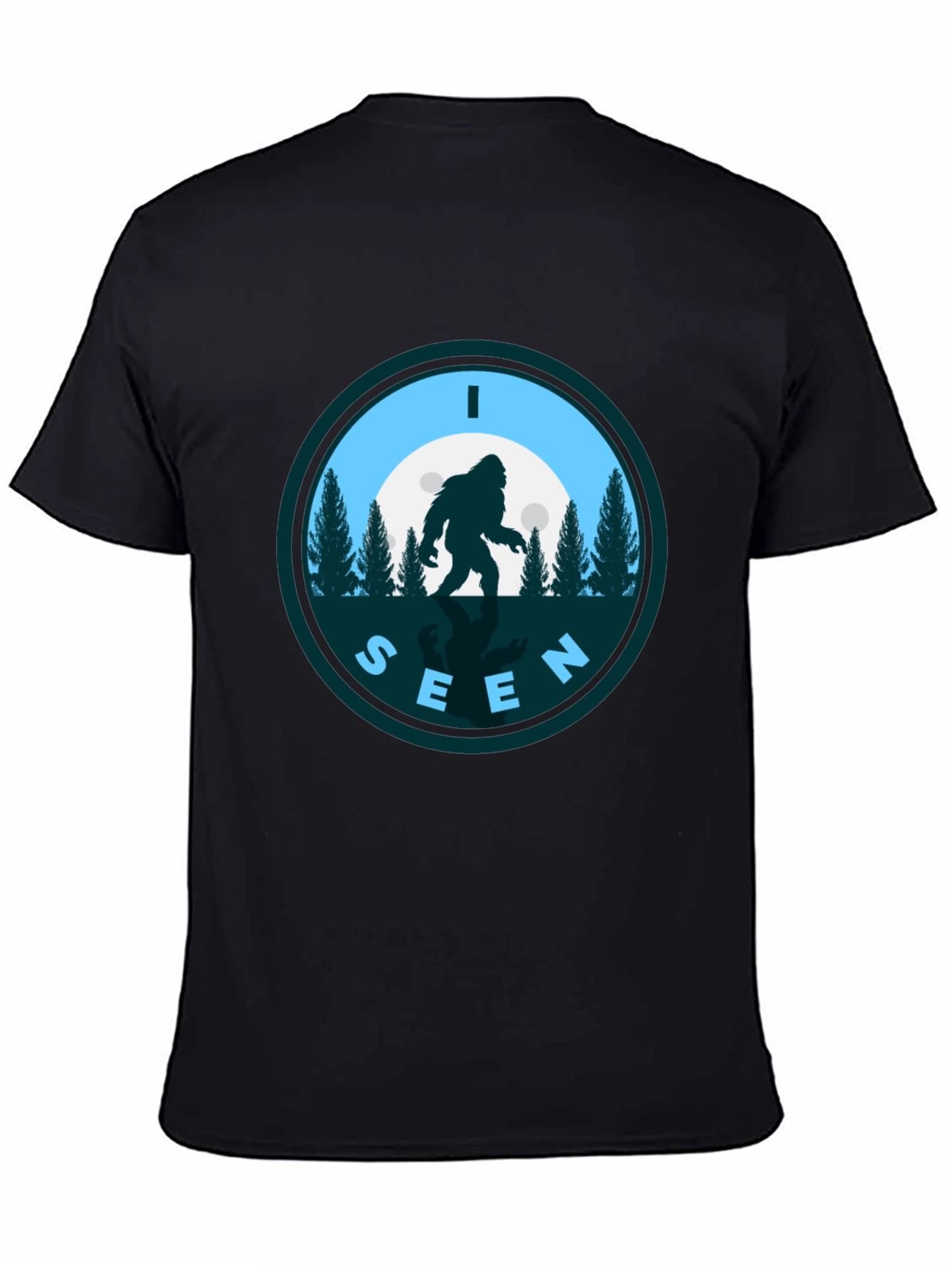 I SEEN BIGFOOT T-Shirt - Cryptid Humor Tee