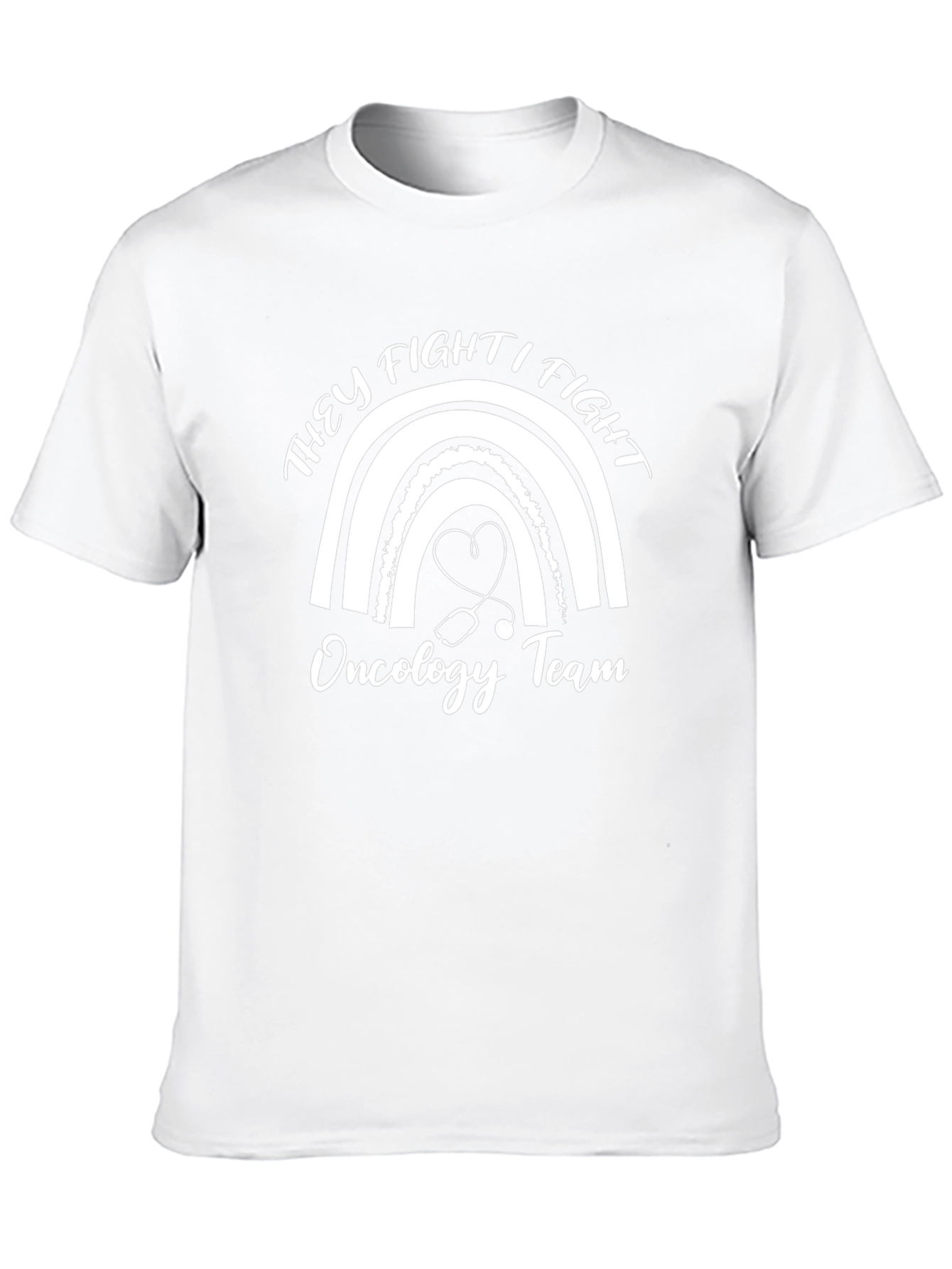 Oncology Team Rainbow T-Shirt
