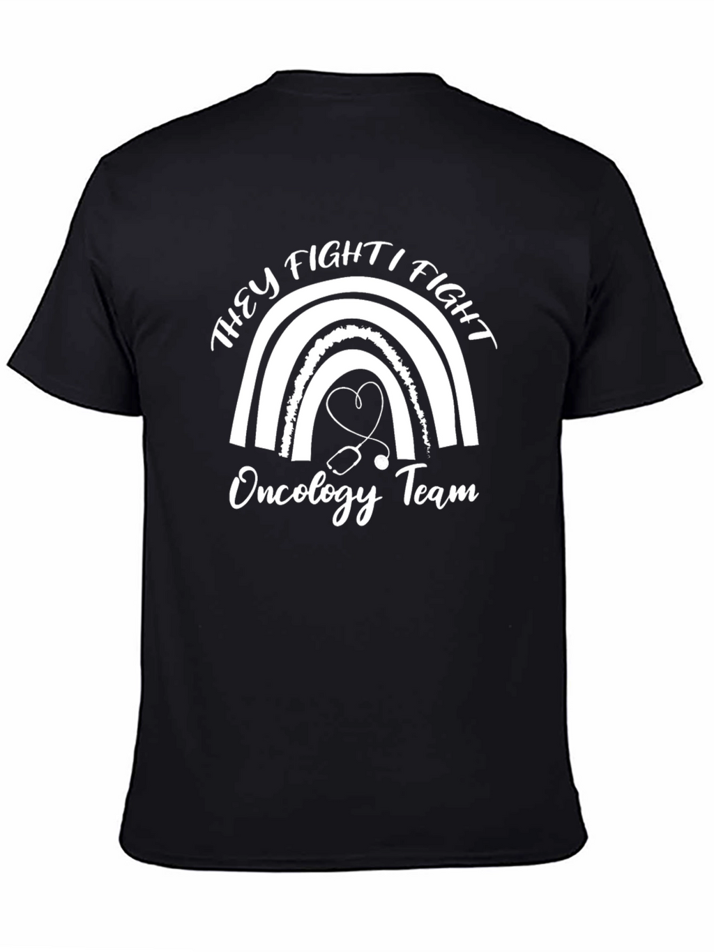 Oncology Team Rainbow T-Shirt
